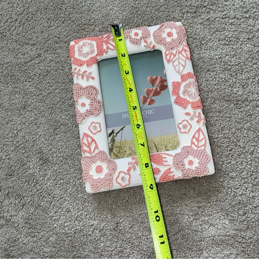 Shabby Chic Holds‎ 4” X 6” Photo Picture Frame Floral